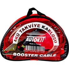 Autokit FA1-014 Şeffaf Akü Takviye Kablosu