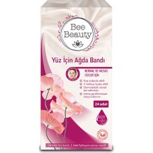 3 Adet Bee Beauty Yüz Için Ağda Bandı 24'lü