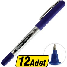 3 Adet Assis Roller Kalem 0.7 mm Mavi 12'li