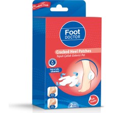 3 Adet Foot Doctor Topuk Çatlak Önleyici Ayak Pedi 1 Adet