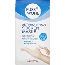 3 Adet Fusswohl Çatlak Karşıtı Çorap Maske Üre ve Bal Özlü 1 Adet