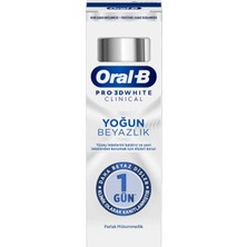 2 Adet Oral-B Pro 3D White Clinical Yoğun Beyazlık Parlak Mükemmellik Diş Macunu 75 ml