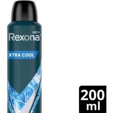 2 Adet Rexona Men Erkek Sprey Deodorant Xtra Cool 72 Saat Kesintisiz Koruma 200 ml