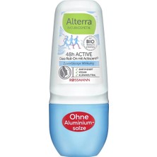 5 Adet Alterra Active Deo Roll-On Doğal Guarana Özü 48H 50 ml