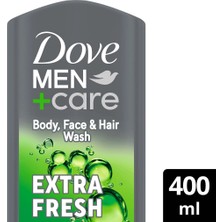 4 Adet Dove Men +Care Extra Fresh Ferahlatıcı Duş Jeli 400 ml