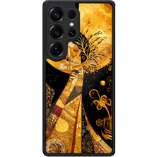 BG AKSESUAR Samsung Galaxy S25 Ultra Uyumlu Dolunay Desenli Kamera Korumalı Darbelere Dayanıklı Kılıf