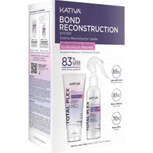 3 Adet Kativa Total Plex Yeniden Yapılandırma Bakım Kiti 130 ml