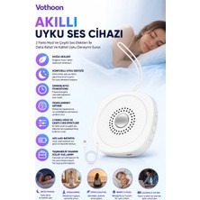 ENCO Taşınabilir Şarjlı Uyku Ses Cihazı 2 Farklı Mod Rahatlatıcı Doğa Sesleri ve Uyku Desteği