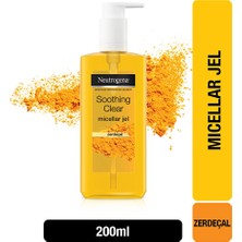 5 Adet Neutrogena Soothing Clear Micellar Makyaj Temizleme Jeli 200 ml