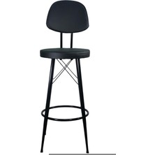 Has Bar Sandalyesi - 65 cm Siyah 90 ile 100 cm Arası Olan Ada &amp; Masalara Uygundur