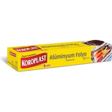 4 Adet Koroplast Alüminyum Folyo 15 Metre 1 Adet