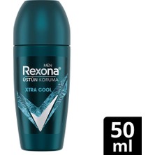 4 Adet Rexona Üstün Koruma Erkek Roll On Deodorant Xtra Cool 72 Saat Kesintisiz Koruma 50 ml