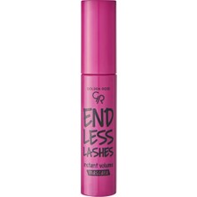 Golden Rose Endless Lashes Mascara Black Hacim ve Uzunluk Veren Maskara 1 Adet