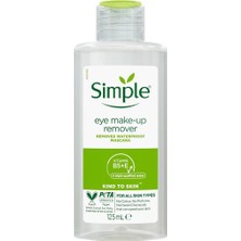 5 Adet Simple Kind To Skin Hasas Göz Makyaj Temizleyici 125 ml