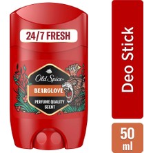 5 Adet Old Spice Bearglove Erkek Deodorant Stick 50 ml