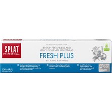 4 Adet Splat Fresh Plus Diş Macunu 100 ml