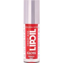 5 Adet Golden Rose Lip Oil Sweet Kiss Gloss No:04 Paradisefruit 1 Adet