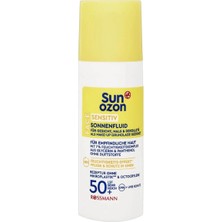 Sun Ozon 3 Adet Sunozon Yüz Kremi Spf 50+ Sensitive 50 ml