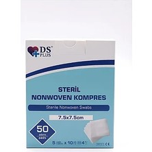 Ds Plus Nonwoven Kompres Steril 5X10 Zarf 50'li