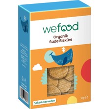 5 Adet Wefood Organik Bisküvi Sade Tereyağlı 50 gr