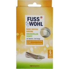 4 Adet Fusswohl Baskı Noktası Koruma Pedi 1 Adet