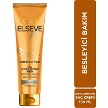 Loreal Paris Elseve Mucizevi Yağ Saç Güzelleştirici Krem 150 ml (Her Saç Tipi)