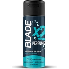 2 Adet Blade Cool Fresh Erkek Deodorant Sprey 200 ml