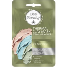 Bee Beauty Termal Kil Yüz Maskesi 2 x 5 ml