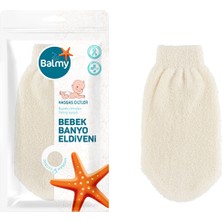 2 Adet Balmy Baby Bambu Bebek Banyo Eldiveni