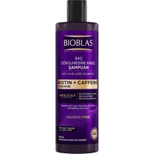 5 Adet Bioblas Şampuan Biotin Kafein 400 ml