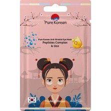 4 Adet Pure Korean Anti-Wrinkle Göz Maskesi 30 ml (Peptides Complex & Q10)