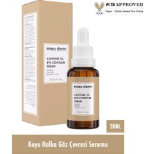 4 Adet Maruderm Kafein %5 + Peptit + Hyalüronik Asit Göz Çevresi Serumu 30 ml