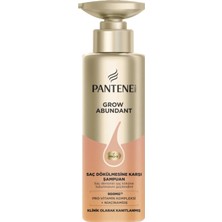 2 Adet Pantene Grow Abundant Saç Dökülmesine Karşı Şampuan 290 ml