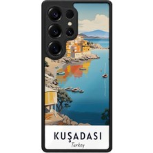 BG AKSESUAR Samsung Galaxy S25 Ultra Uyumlu Kuşadası Desenli Kamera Korumalı Darbelere Dayanıklı Kılıf