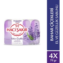 Hacı Şakir Güzellik Sabunu Lavanta 70 gr x 4