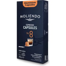 Moliendo No 8 Espresso Kapsül Kahve 10'lu 55 gr