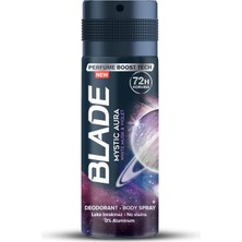 4 Adet Blade Men Deodorant Mystic Aura 150 ml