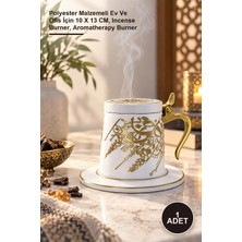 Yenilig 1 Adet Tütsü Brülörü – Polyester Malzemeli Ev ve Ofis Için 10 x 13 Cm, Incense Burner, Aromatherapy Burner