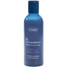 3 Adet Ziaja Acai Meyvesi Özlü Misel Yüz Temizleme Scrub Jel 200 ml