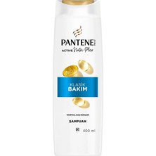2 Adet Pantene Pro-V Klasik Bakım Şampuan Normal ve Karma Saçlar Için 400 ml