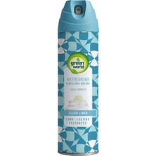 2 Adet Green World Aerosol Oda Spreyi Temizliğin Büyüsü 500 ml
