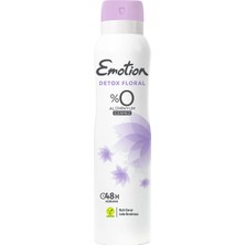 3 Adet Emotion Deodorant Detox Floral 150 ml