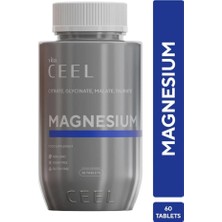 3 Adet Vita Ceel Magnezyum Complex Tablet 60 Adet (B6 Sitrat, Bisglisinat, Malat, Taurat)