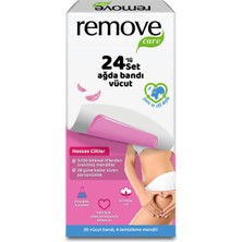 2 Adet Remove Hassas Ciltler Sir Ağda Bant 24'lü 24'lü