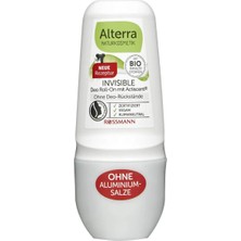 3 Adet Alterra Invisible Deo Roll-On Doğal Bambu Özü 50 ml