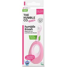 4 Adet Humble Brush Bebek Alıştırma Diş Fırçası Pembe 1 Adet