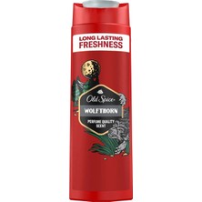 2 Adet Old Spice Wolfthorn Erkek Duş Jeli ve Şampuan 400 ml