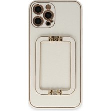 Magicool Iphone 12 Pro Kılıf Coco Elit Kapak - Beyaz
