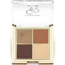 3 Adet Golden Rose Quattro Eyeshadow Palette Coffee Dream No:04 1 Adet