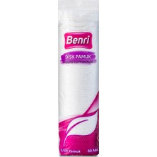 4 Adet Benri Disk Makyaj Temizleme Pamuğu 80 Adet